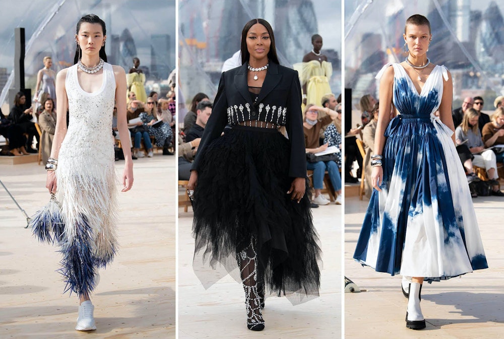 Every Look From Alexander Mcqueen's Spring/Summer 2022 — Sarah Burton  Runway London