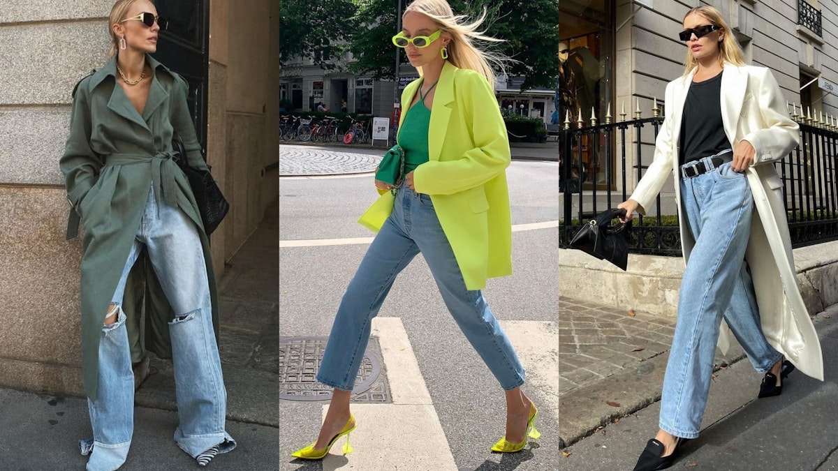 A Guide to Chic Ways to Wear Jeans to Work — Office Style Fall 2021 Jean Denim  Outfits