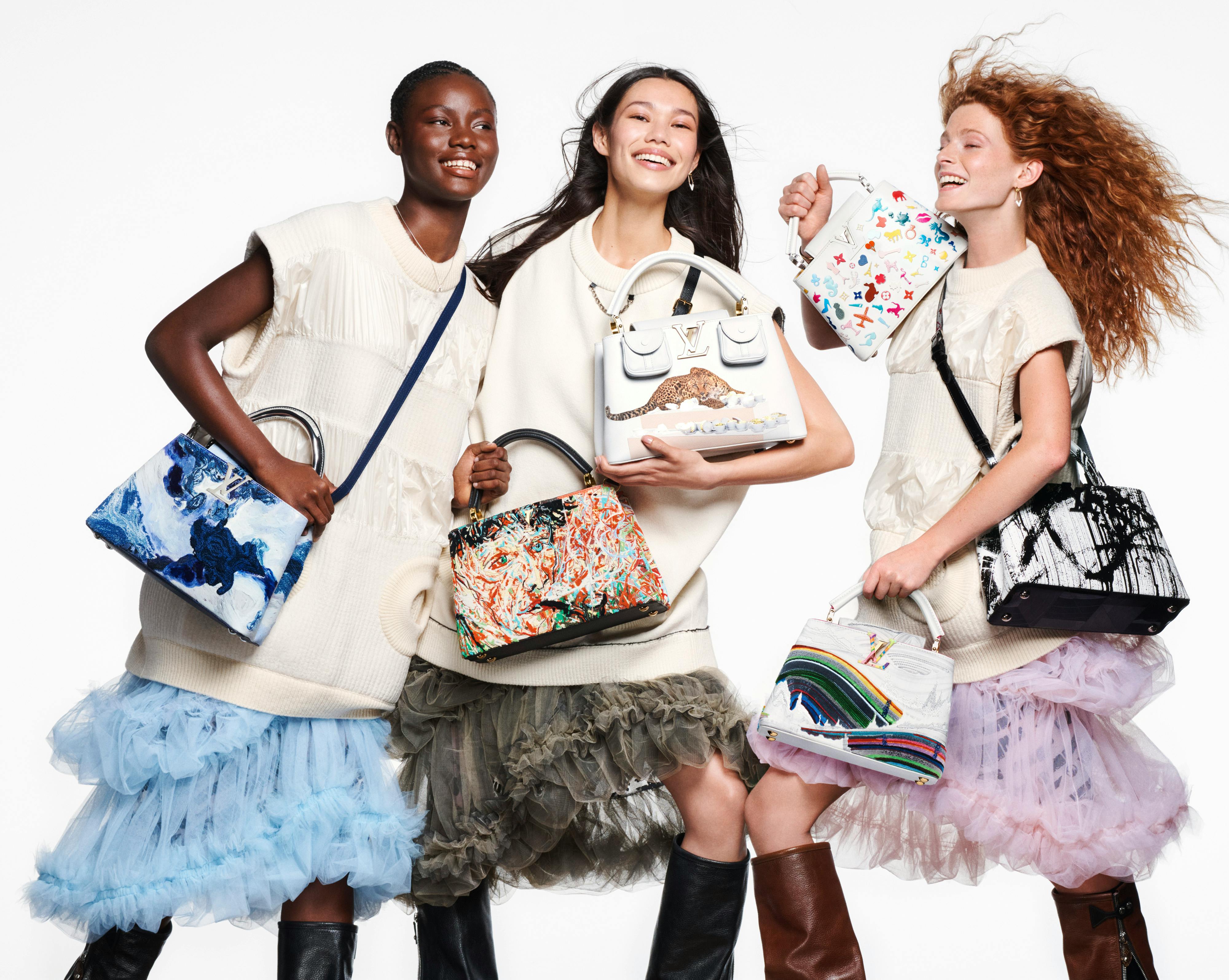 Louis Vuitton Puts a Twist on Its Classic Capucines Bag - Artycapucines Art  Collaboration
