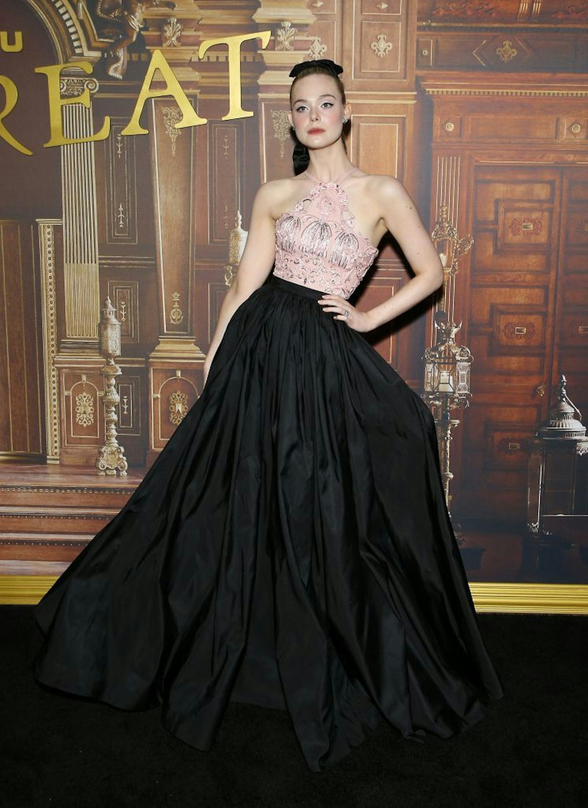 Elle Fanning wears Vivienne Westwood for the Independent Spirit Awards