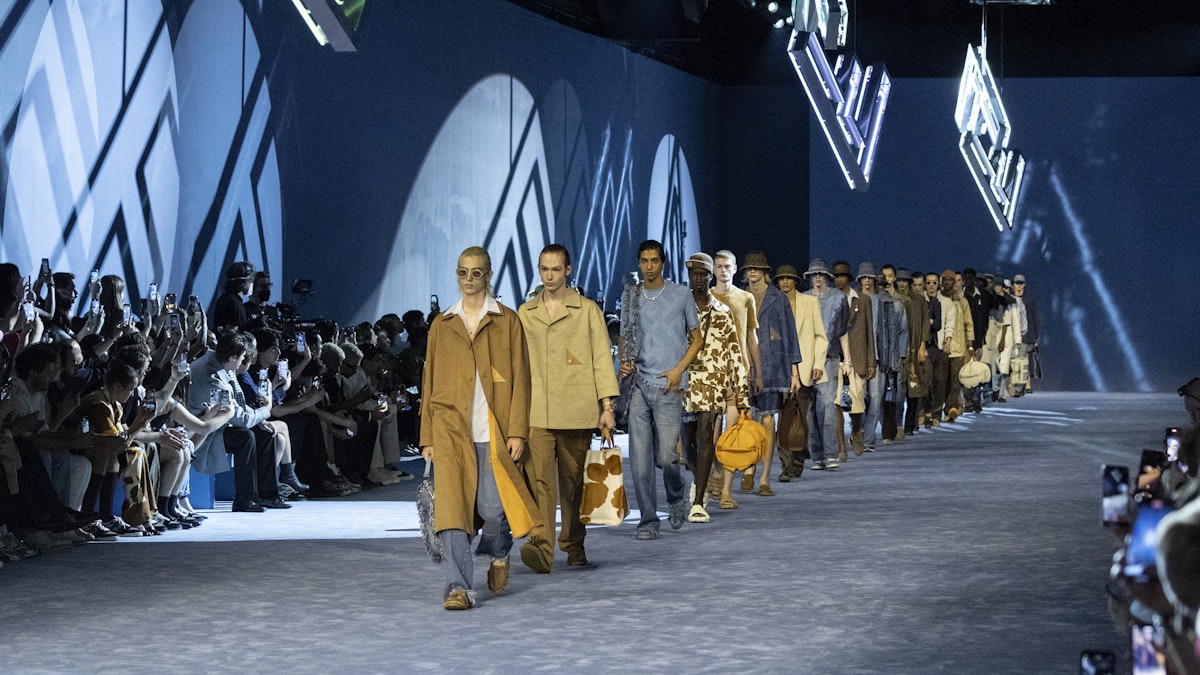 Fendi Men's Spring/Summer 2023 Collection — Runway Show Photos Silvia ...