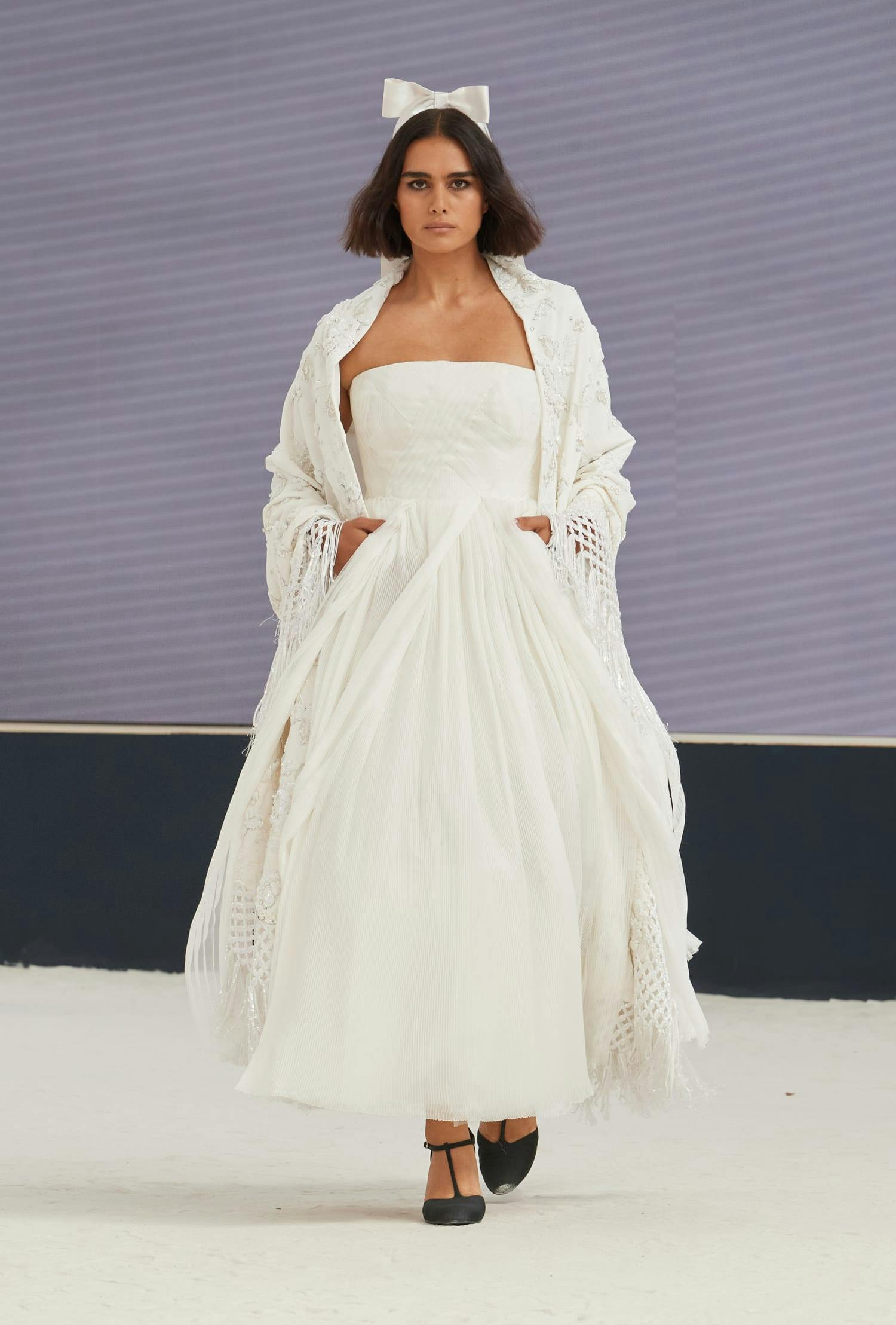 chanel wedding dress