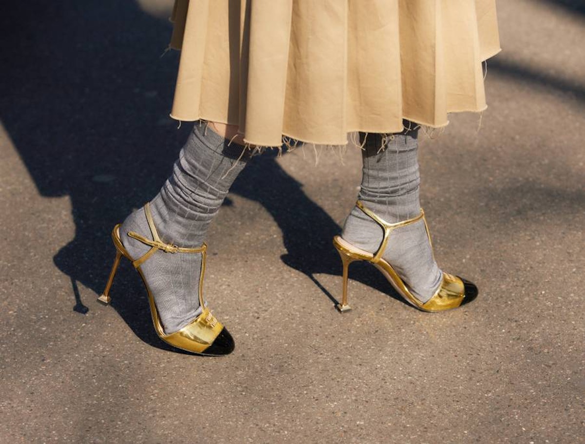 The Socks and Heels Trend Is Here To Stay — fashion miu miu preppy