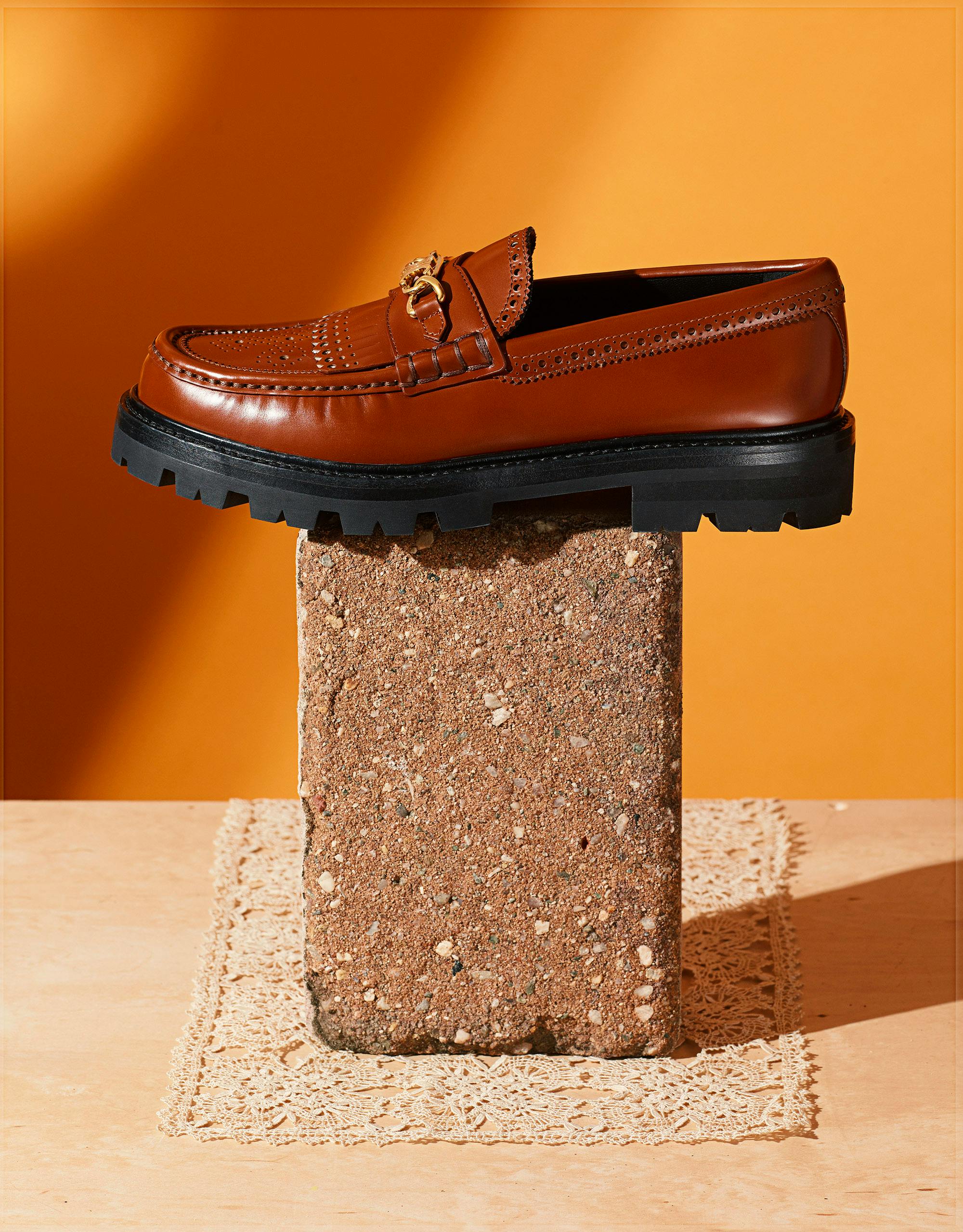 Prada Leather Platform Loafer - Stilettoes Diva