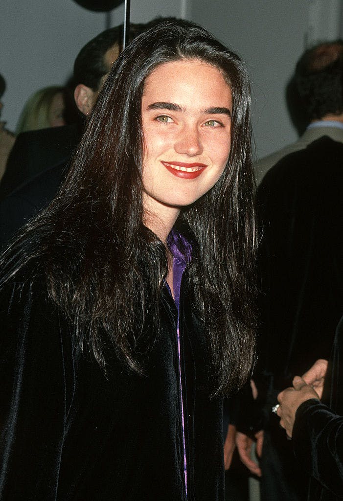 Young Photos of Jennifer Connelly — Jennifer Connelly Young 90s Kids Paul  Bettany