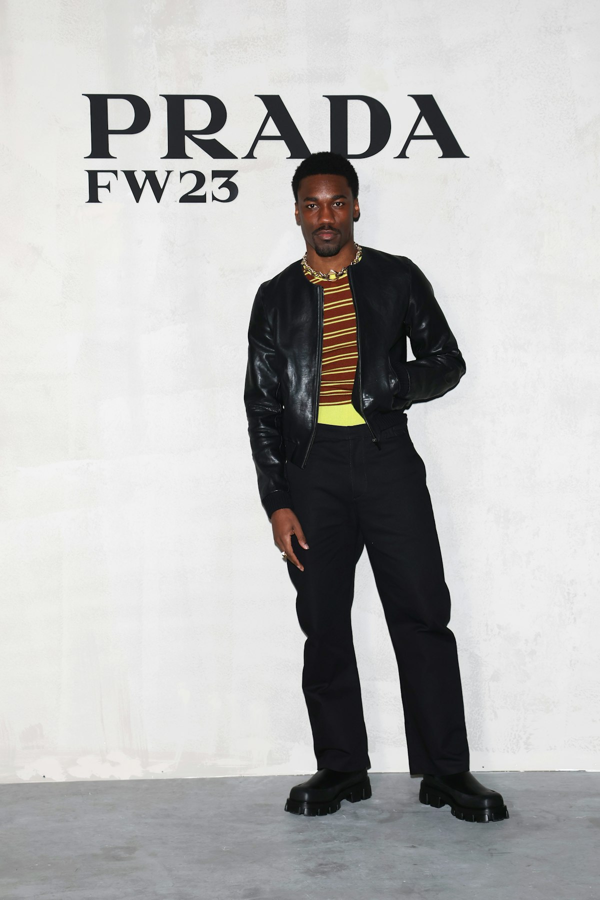 Celebs at Men's Fashion Week Fall/Winter 2023 — Men's Fashion Week 2023