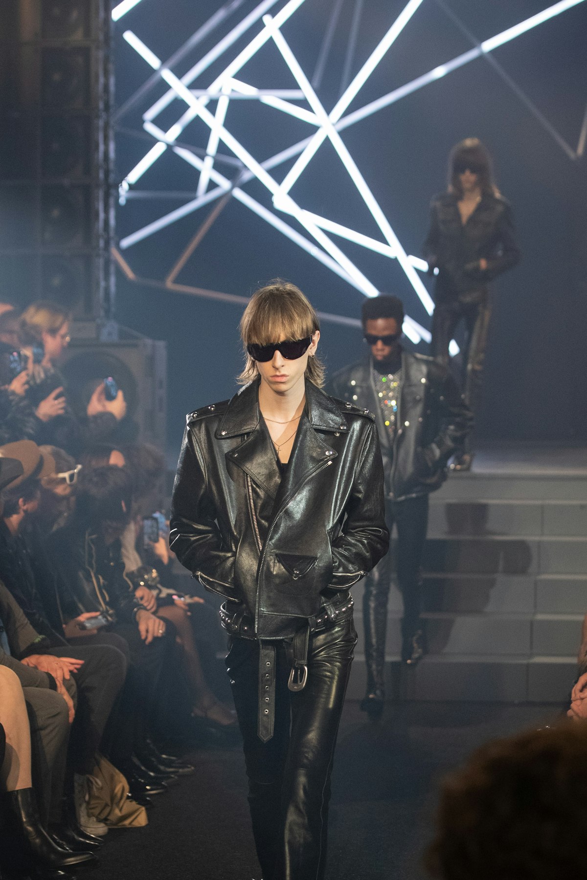 Hedi Slimane Takes Over the Palace For Celine Men's Fall/Winter 2023 Show