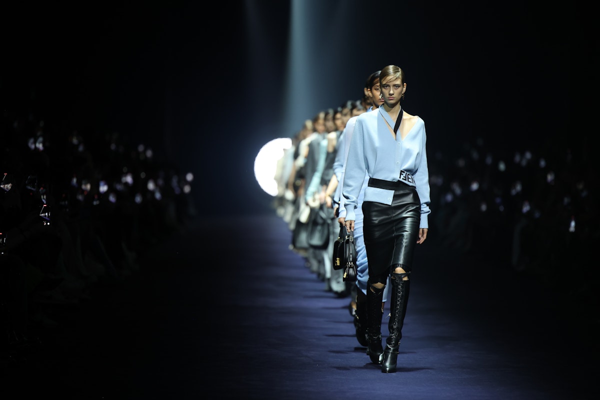 Deconstructing Boundaries in Fendi's Fall/Winter 2023 Collection