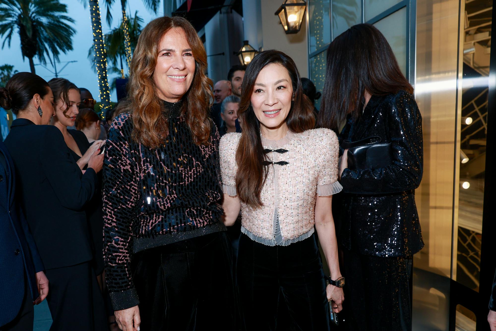 Giorgio Armani Celebrates Michelle Yeoh Ahead of 2023 Academy Awards