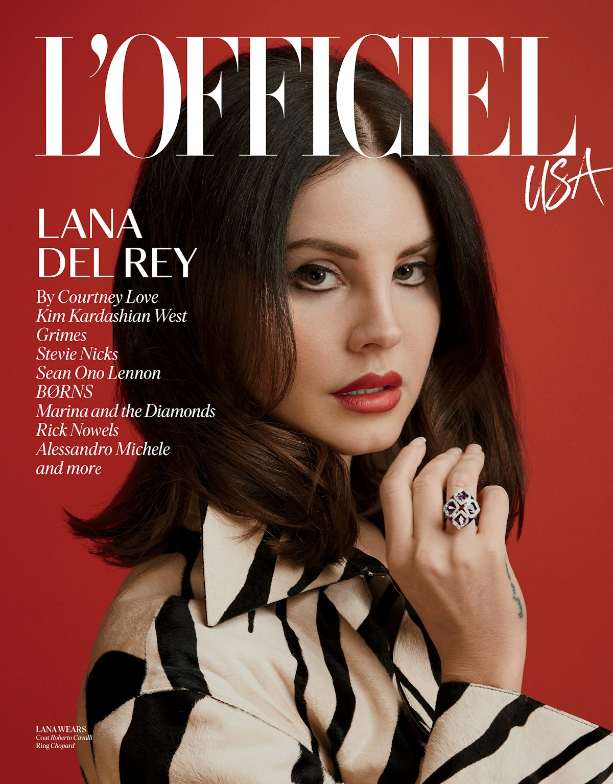 Lana Del Rey: Kim Kardashian, Stevie Nicks, Courtney Love, Weigh in on Why  They Love Lana, image size:1200x1535