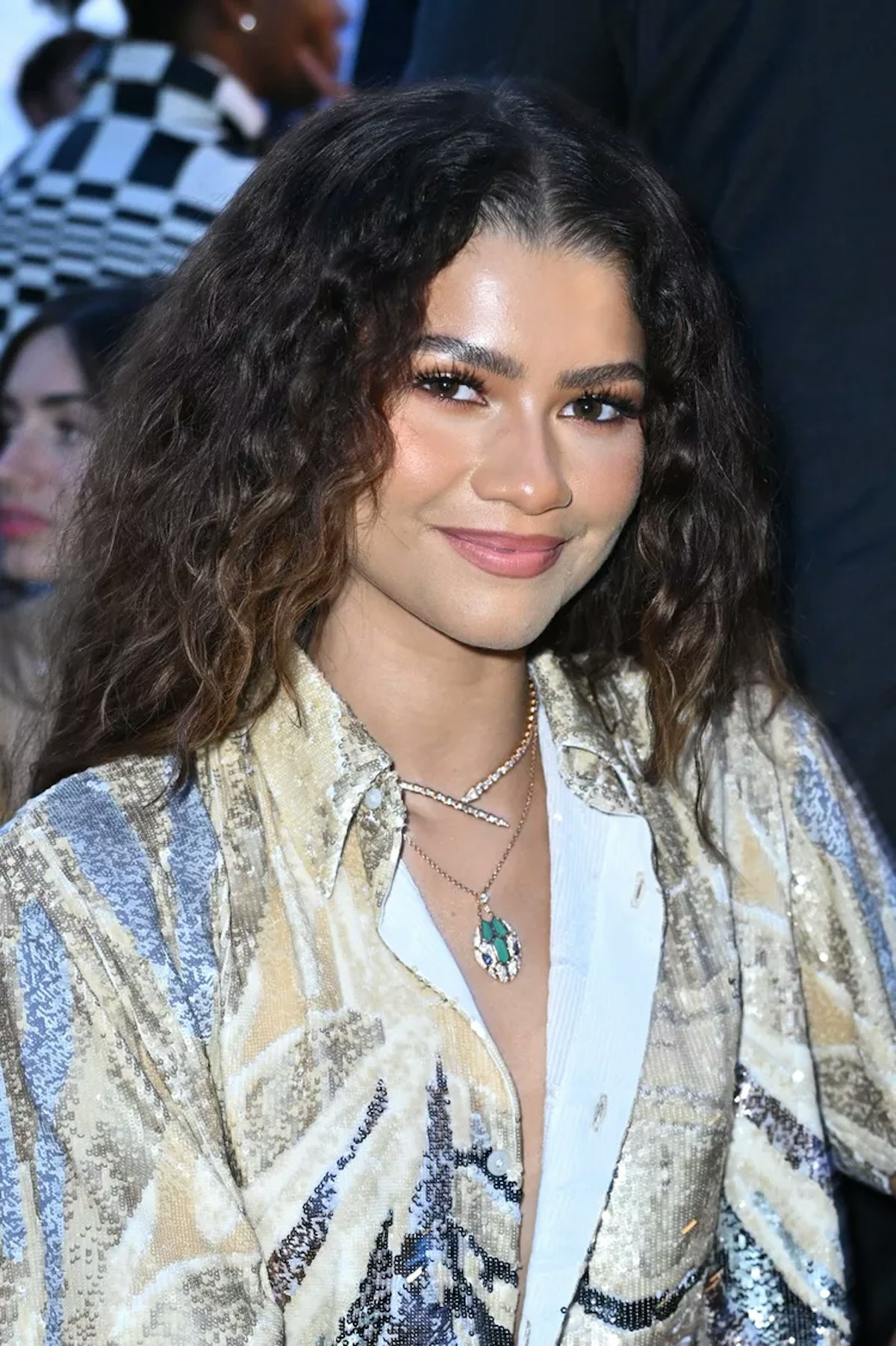 Zendaya's Aperol Spritz Nails is Our New Go-To Happy Hour Mani, image size:750x1126