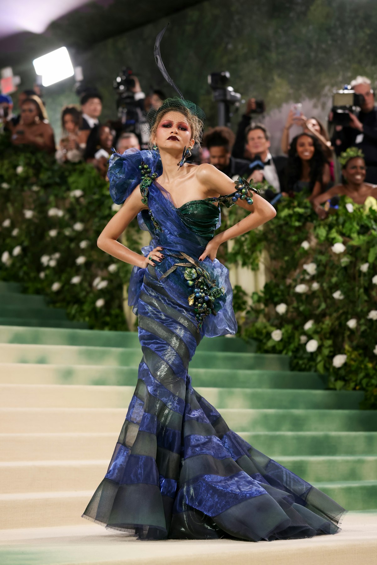 Zendaya s 2024 met gala look is her edgiest yet in maison margiela
