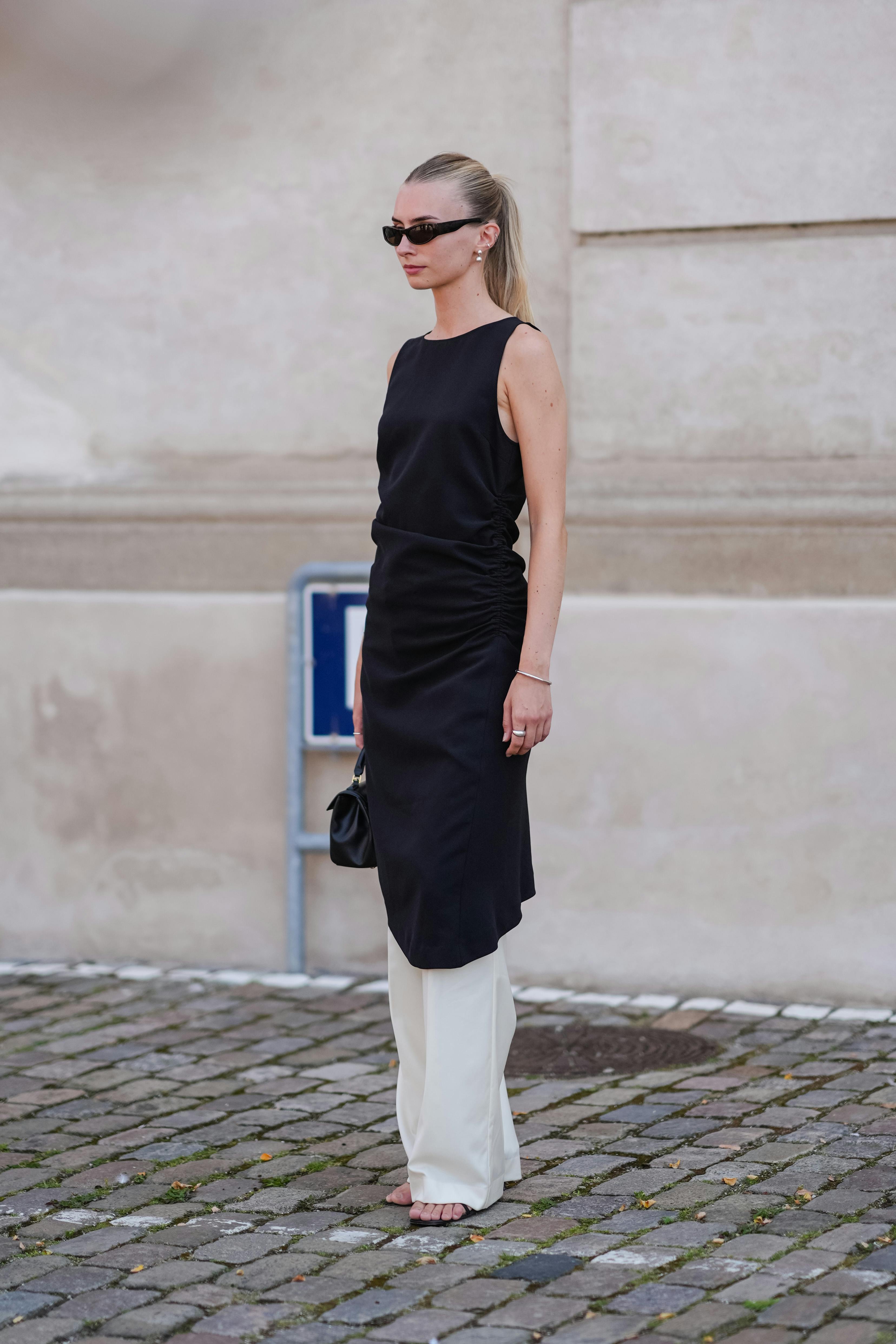 Wearing Dresses Over Pants is the Key Styling Hack of the Fall 2024 Season