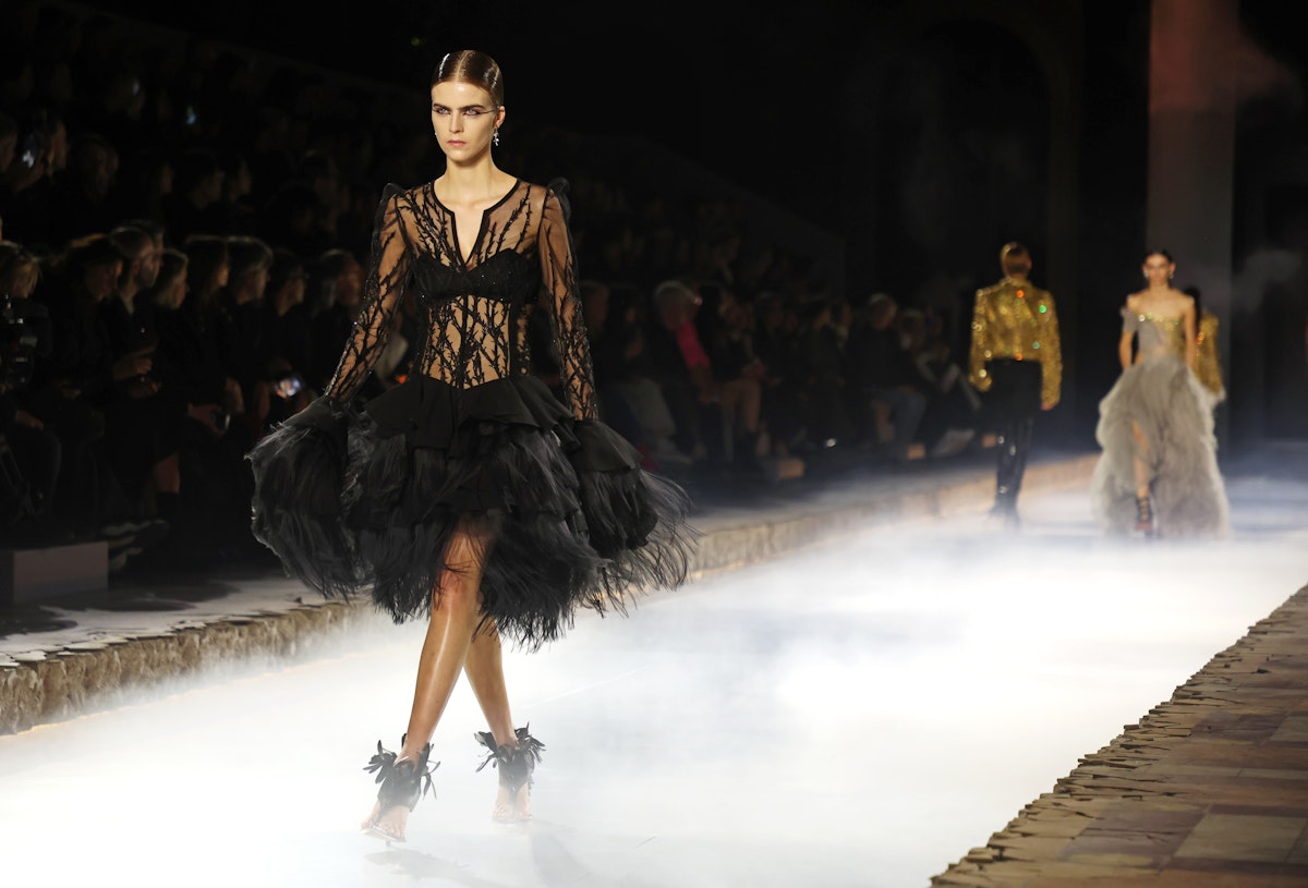 McQueen's Banshee at Paris Fashion Week