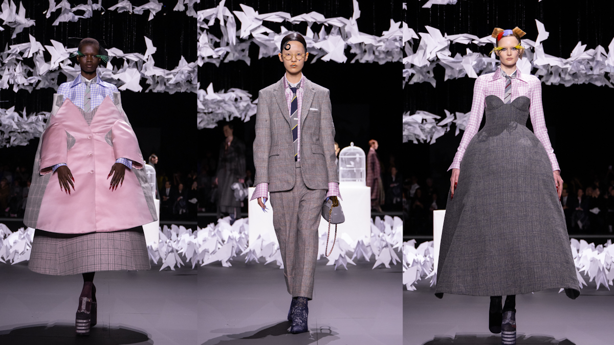 Thom Browne Reveals an Aviary and Flight of Fantasy for F/W 2025