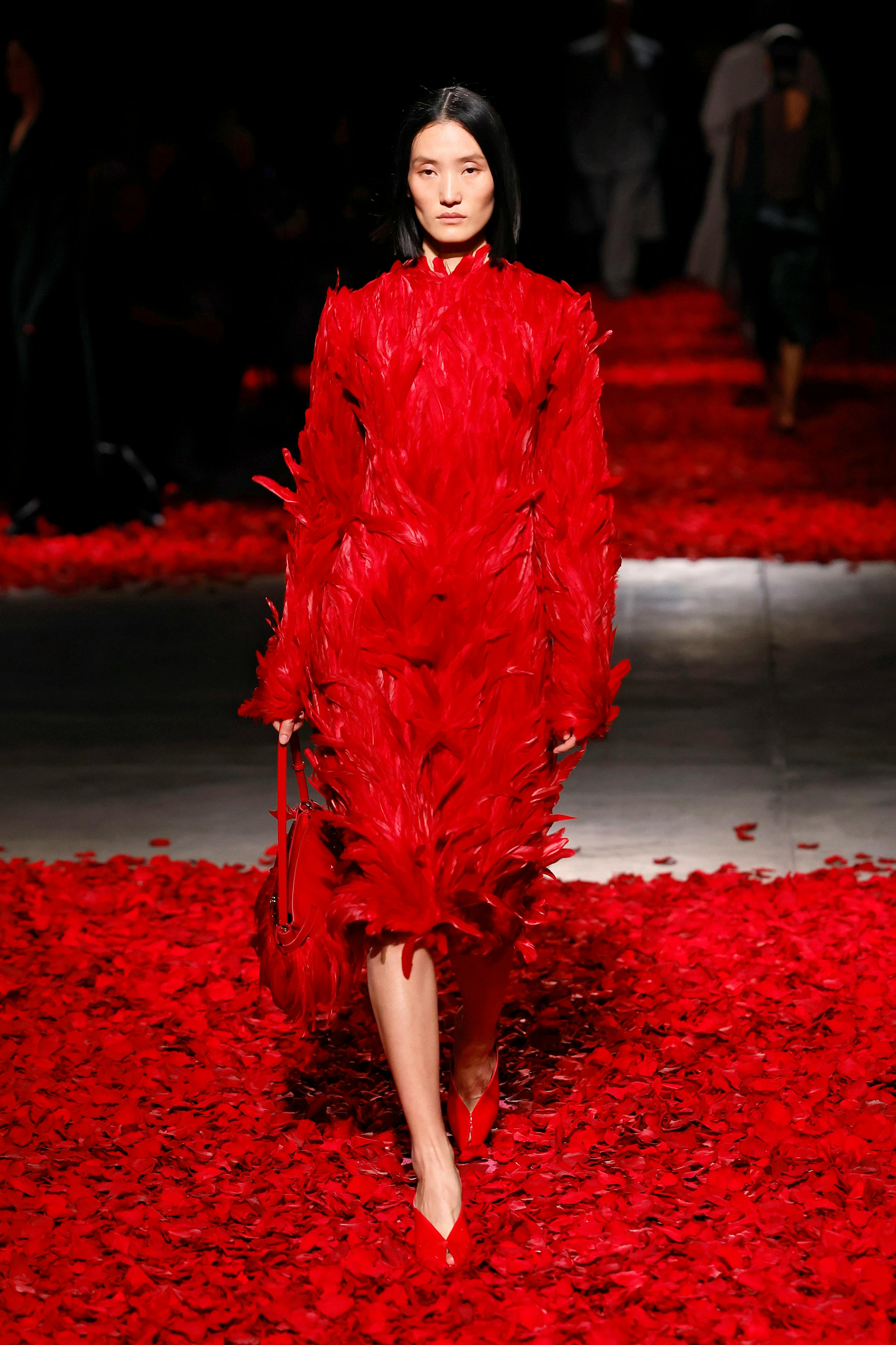 Ferragamo's Bed of Roses for Fall/Winter 2025