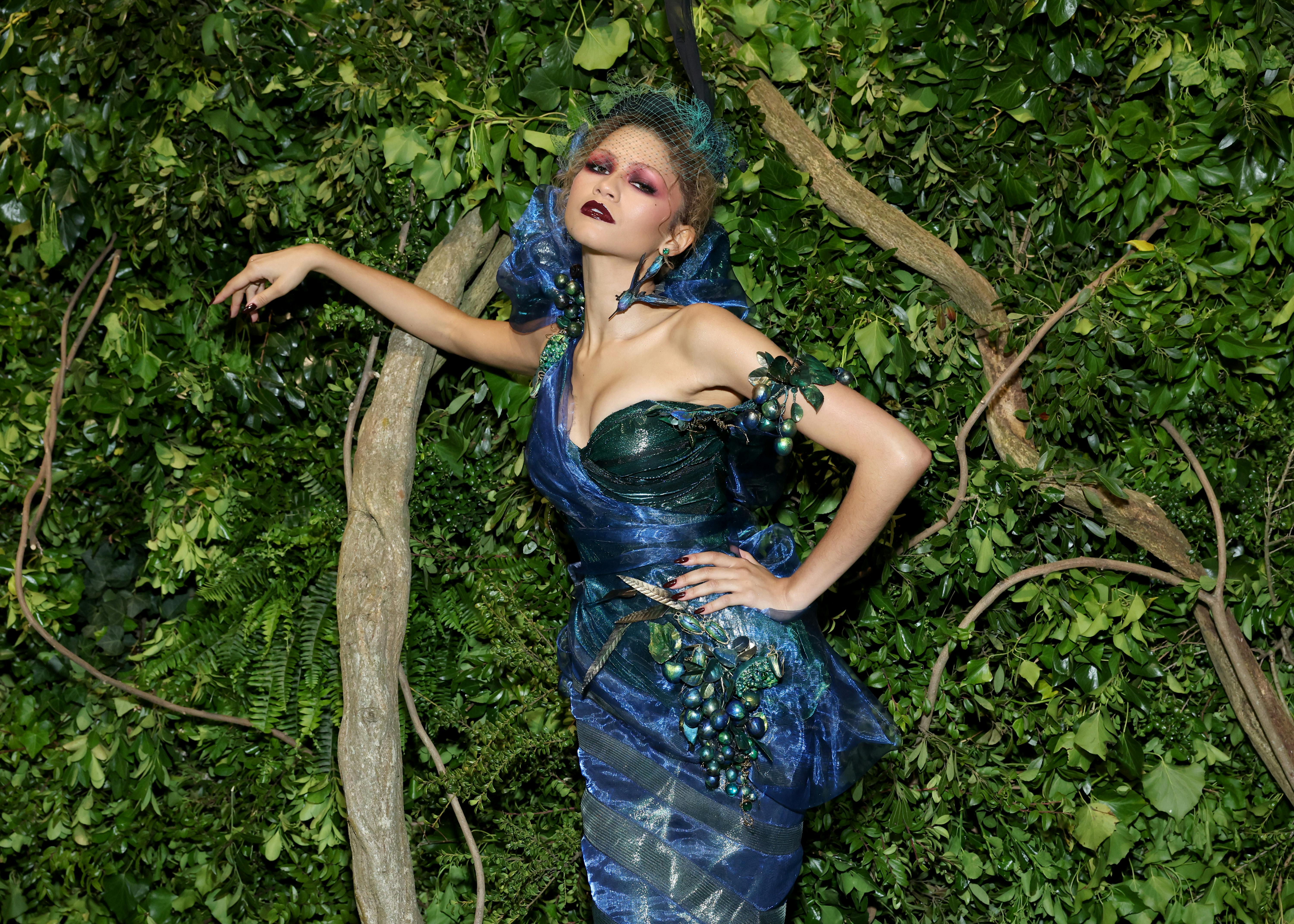 green dress met gala 2025 MET GALA 2025: FOREST GREEN