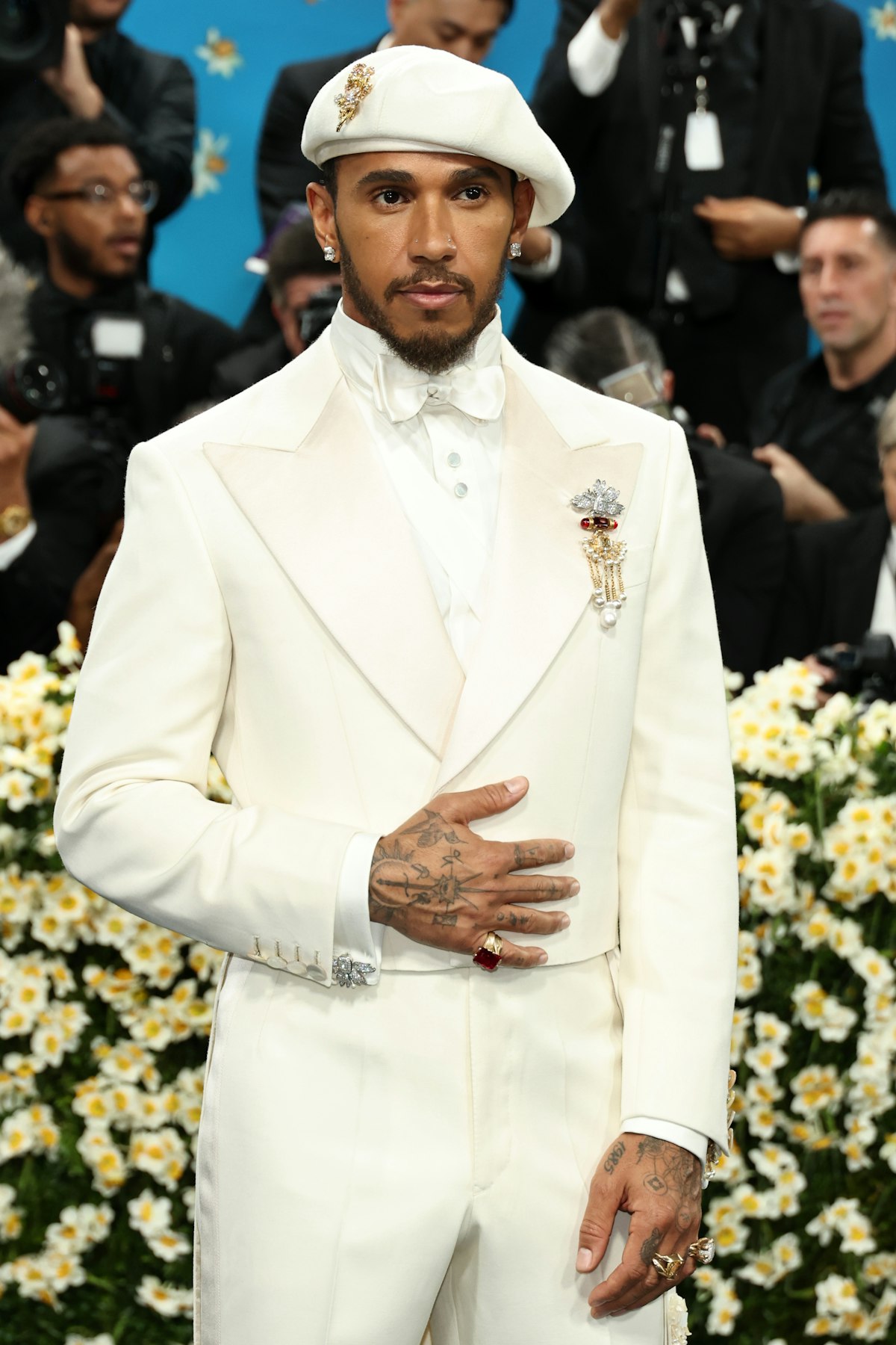 Lewis Hamilton Chooses to Be a Wales Bonner Dandy for the 2025 Met Gala ...