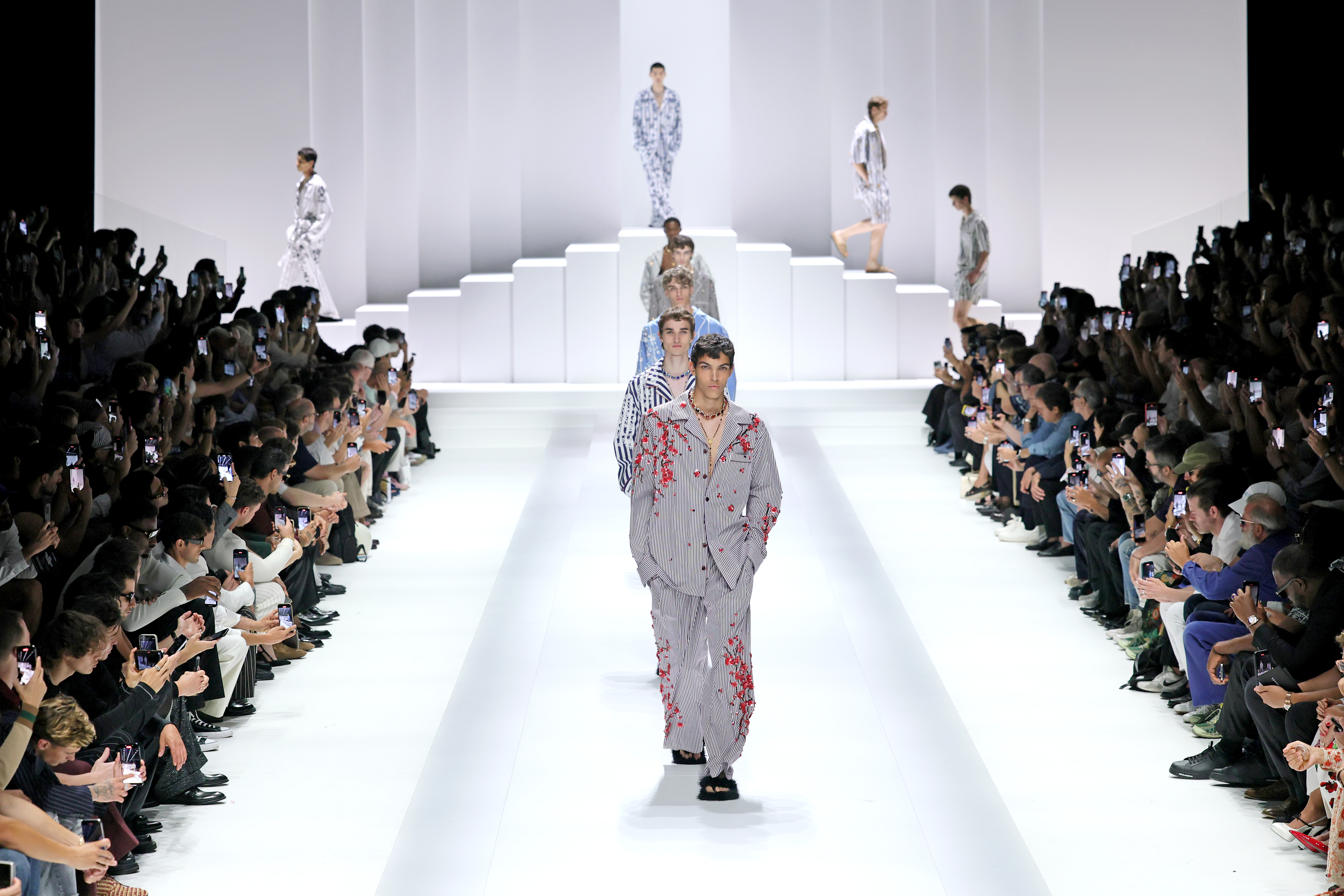 Dolce & Gabbana Turns Pajamas into High Fashion for Spring/Summer 2026