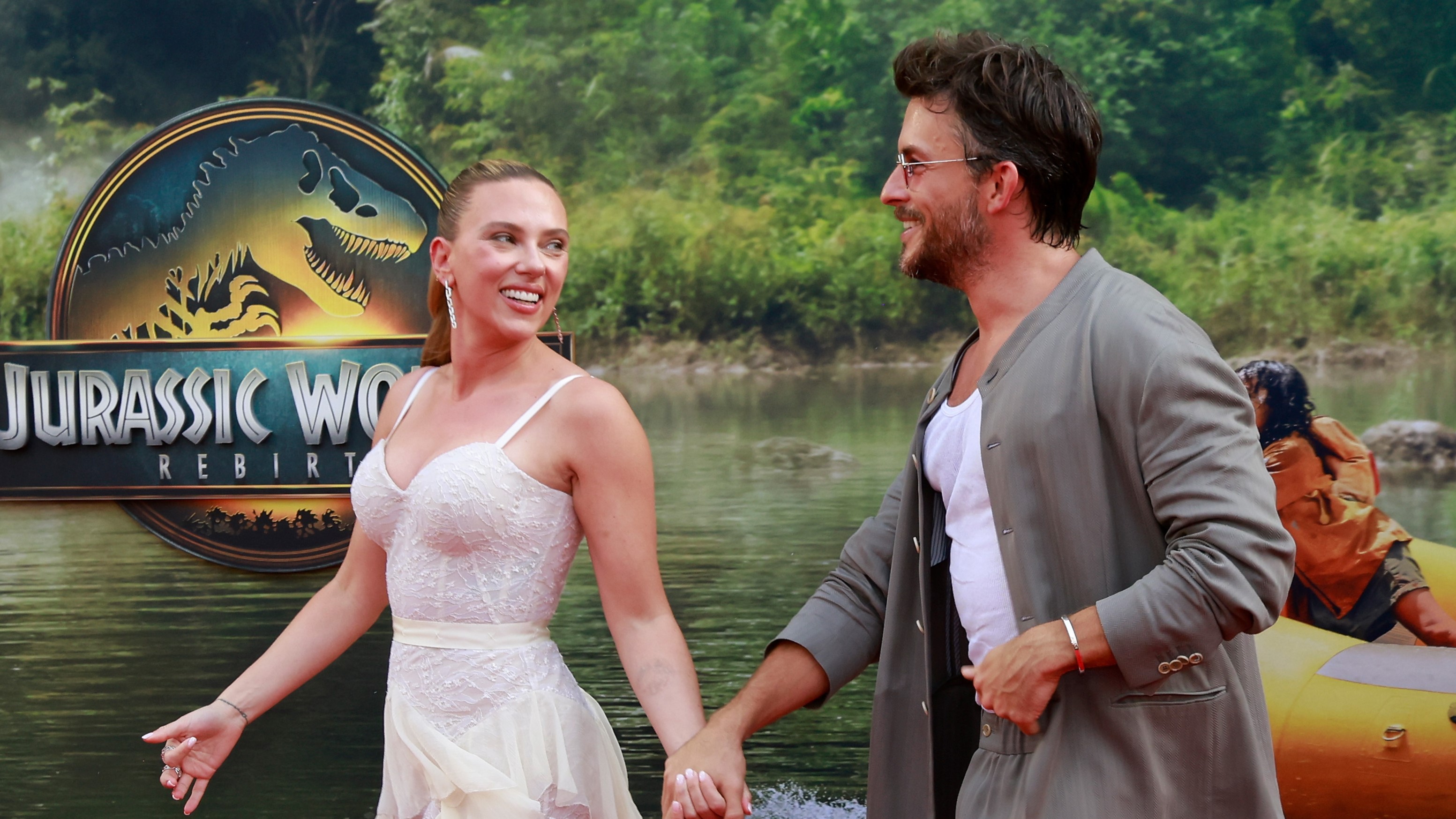 Why Do Jonathan Bailey and Scarlett Johansson Keep Kissing?