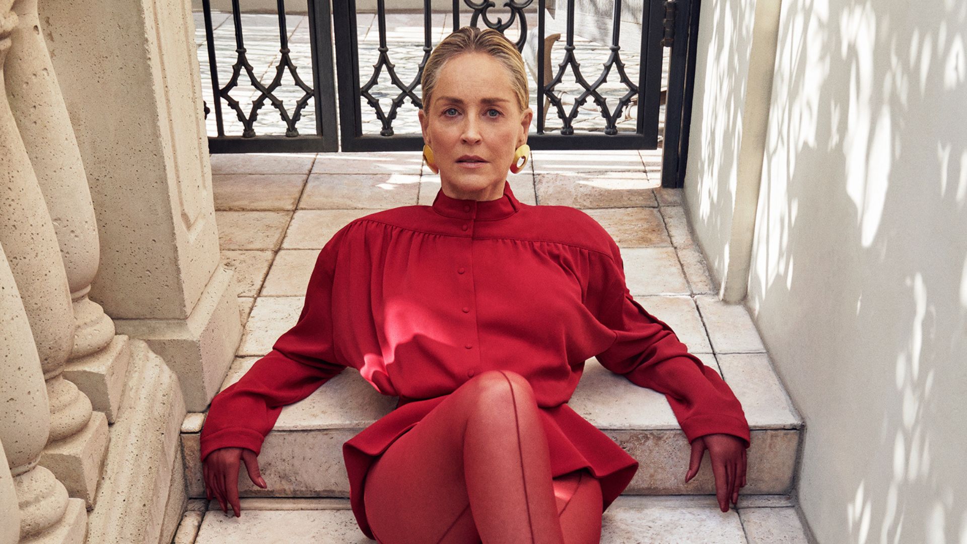 Sharon Stone Channels 'Basic Instinct' in Mugler's Archive-Inspired Campaign