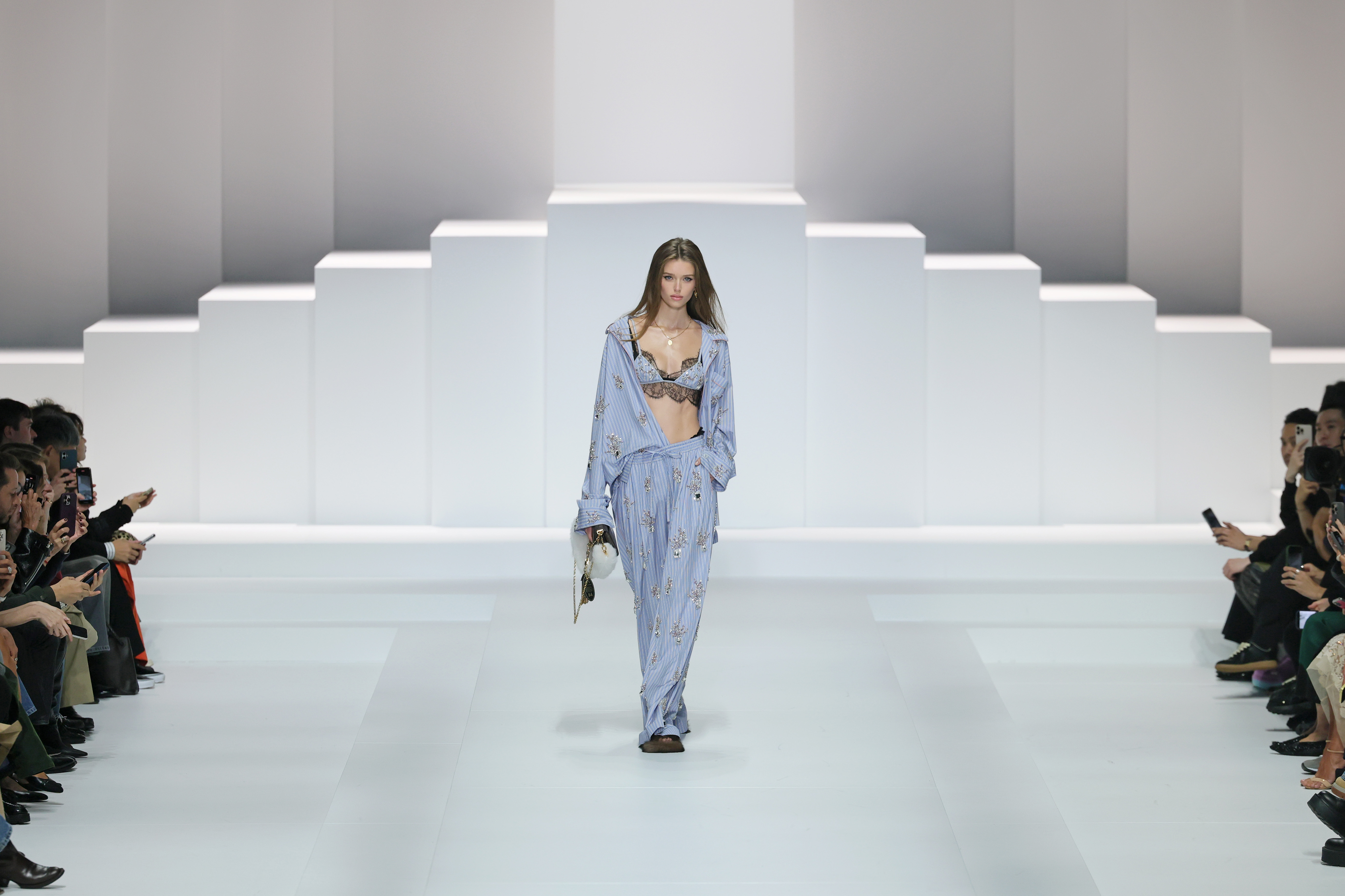 The Devil Wears Prada 2' Films at Dolce & Gabbana Spring/Summer