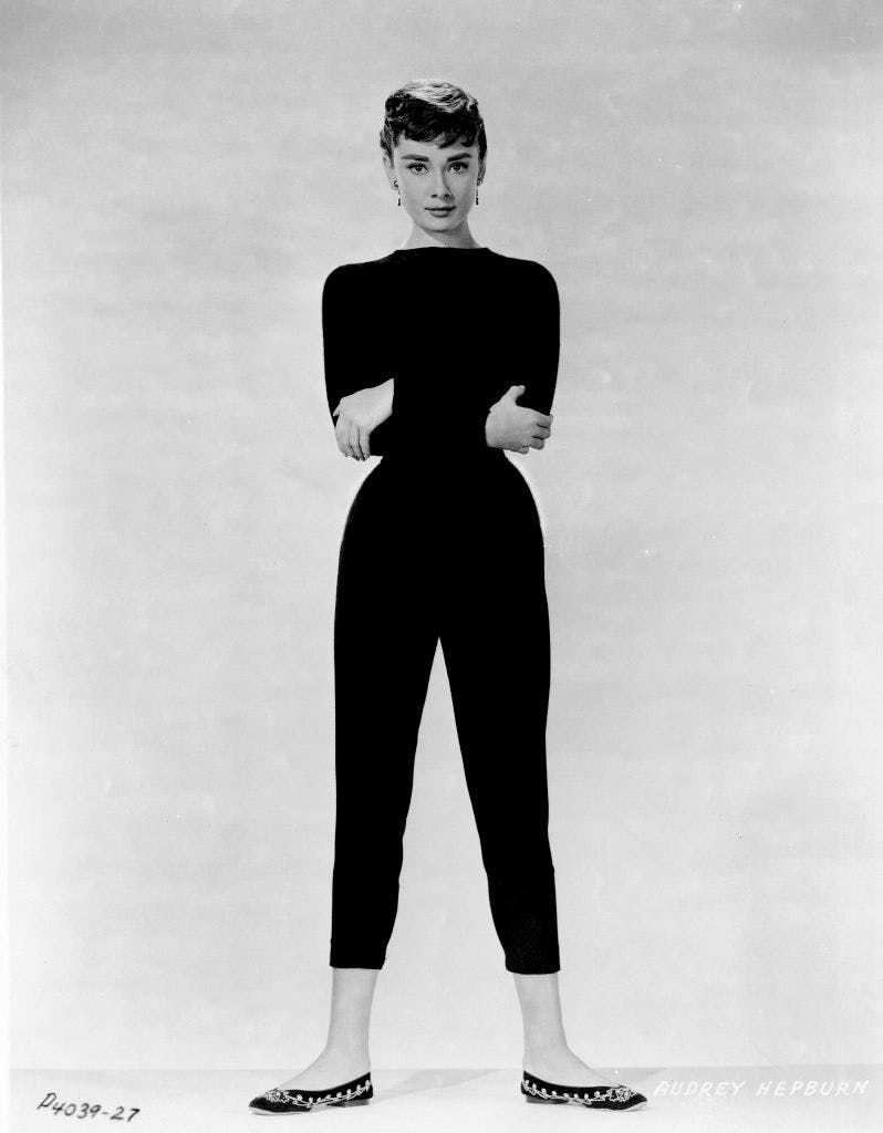 audrey hepburn cigarette pants style icons: | Sheri Silver 11 Audrey Hepburn Outfits That