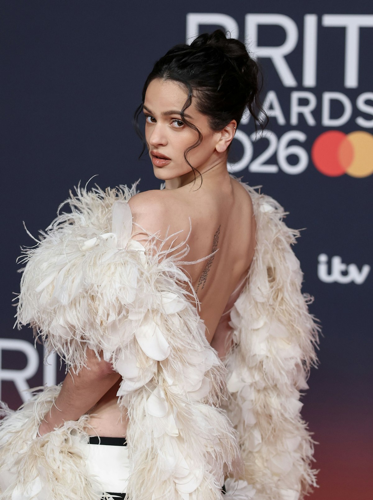 Celebrity Red Carpet Looks From The 2026 Brits Awards - Rosalia, Harry Styles