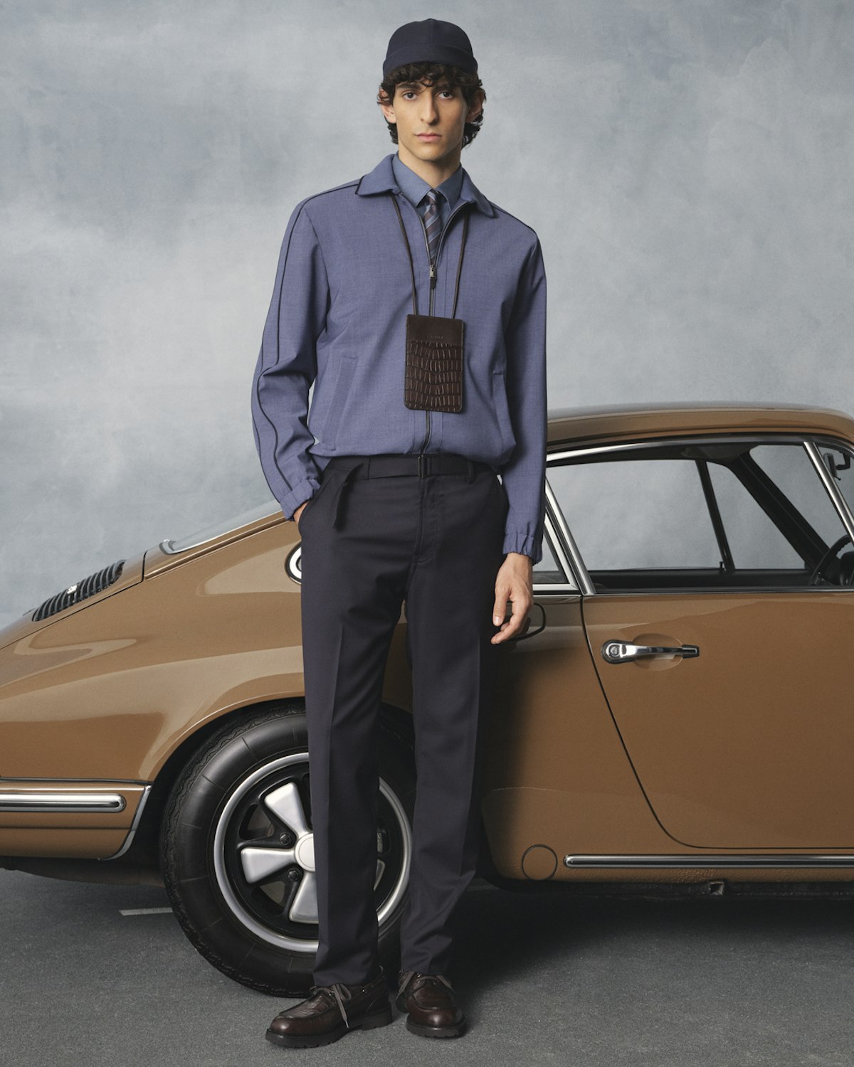 The Necklace Bag Is the Unexpected Accessory Taking Over Men's Style This Spring