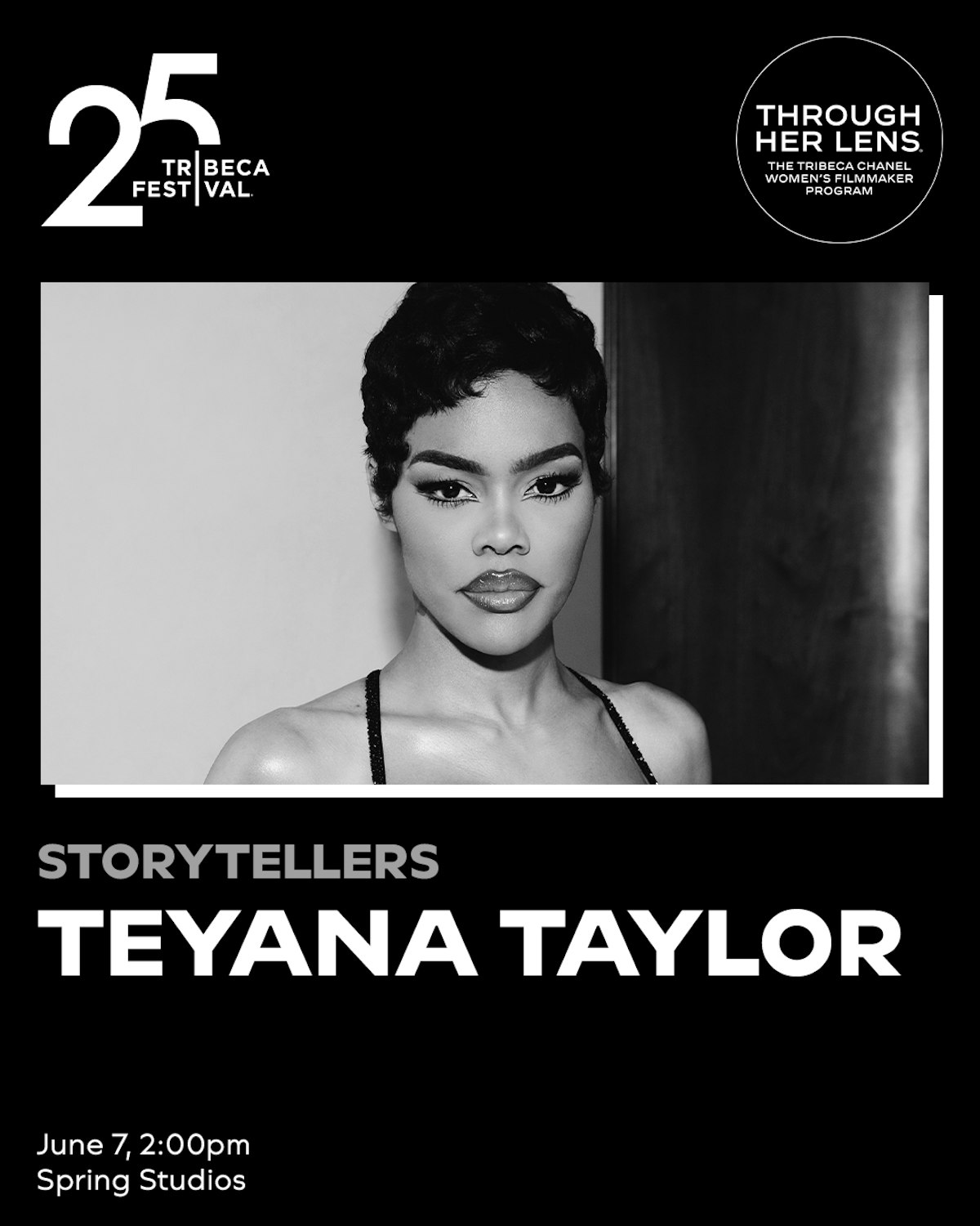 Teyana Taylor Joins Tribeca and Chanel's Storytellers Series