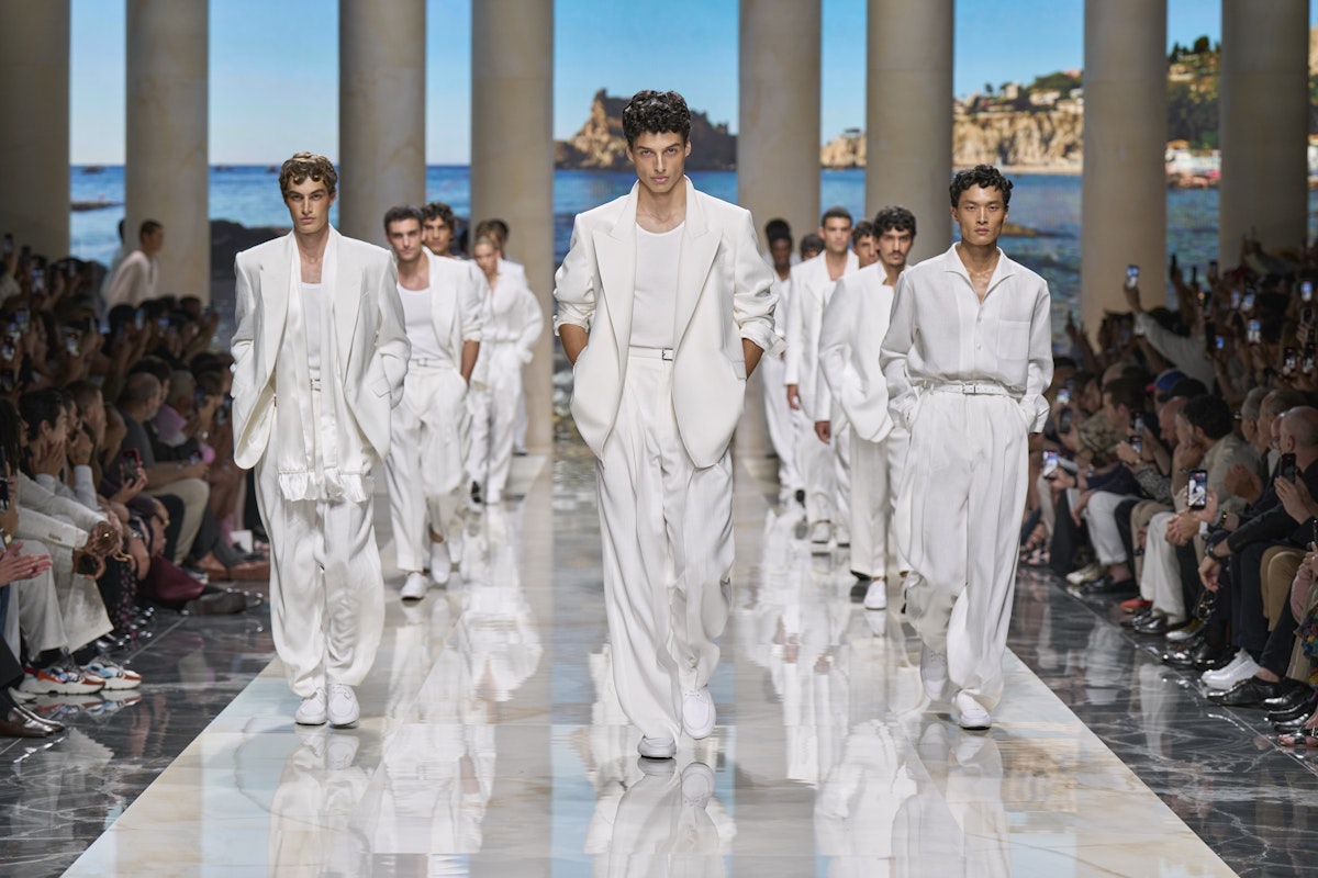 Sicily Takes Center Stage For Dolce & Gabbana Men's Spring/Summer 2027