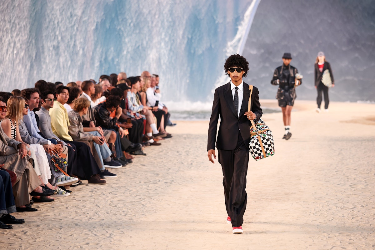 Louis Vuitton Men&rsquo;s Spring/Summer 2027 served Metamorphosis on the Shore