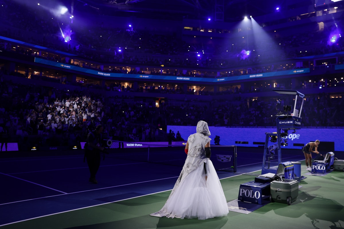 Naomi Osaka Stuns in French Terry and Tulle at the 2026 US Open