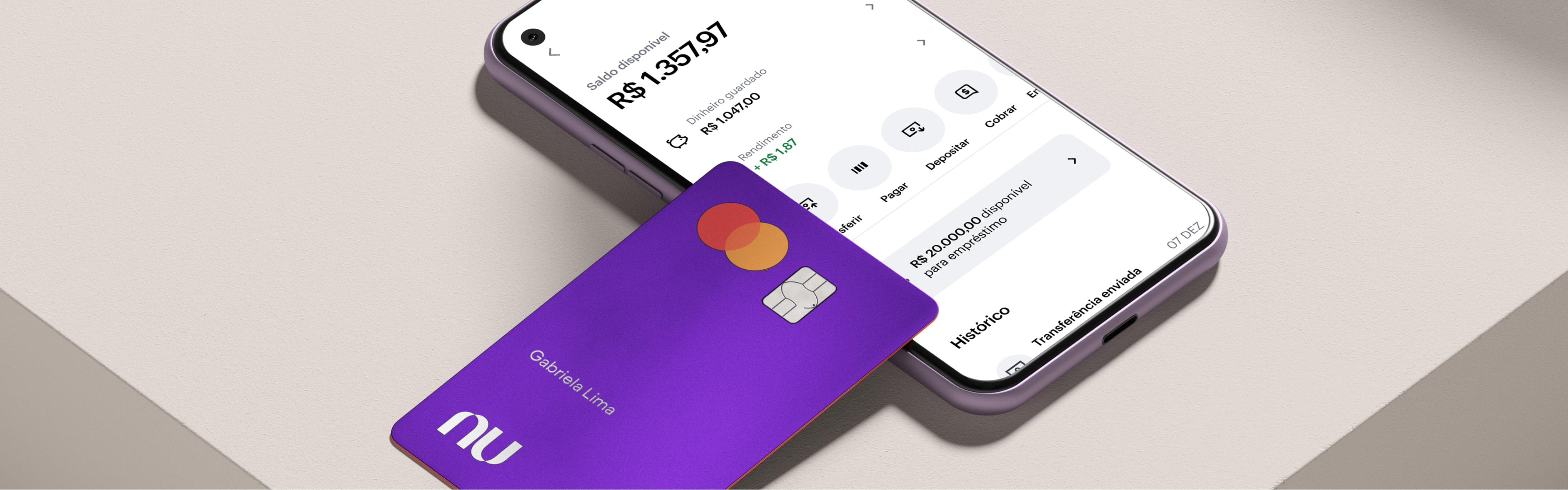 Saiba como pagar cartão de crédito Nubank usando Pix de outros