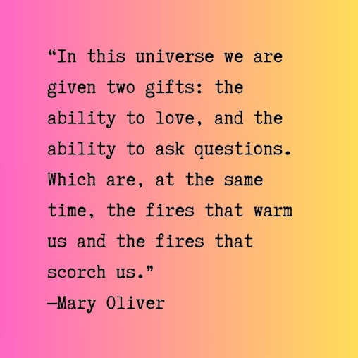 On Love and Questions