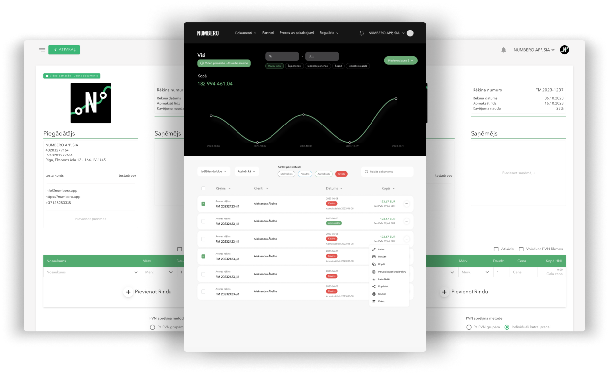 Create Invoices the Simple Way | Numbero