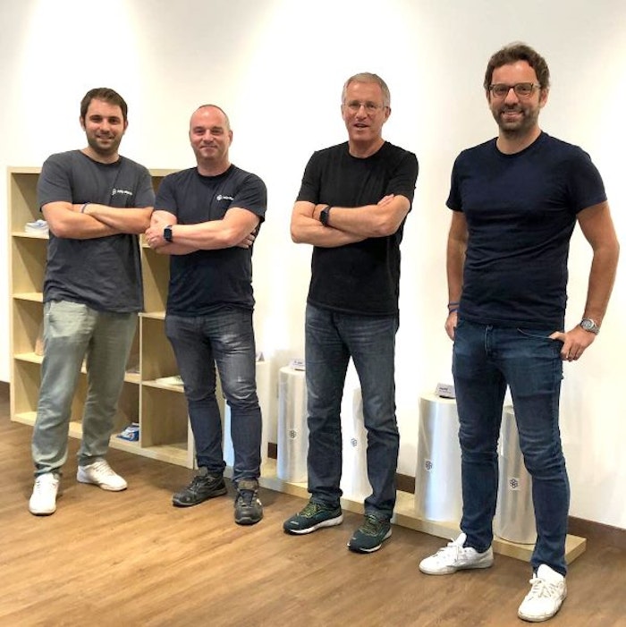 Foto famiglia Ponsiani. Da sinistra a destra: Riccardo Ponsiani, Marco Ponsiani, Rossano Ponsiani, Raffaele Ponsiani.
