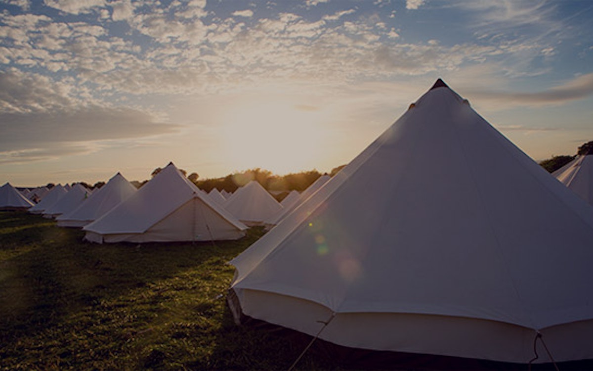 Minimal fuss bell tents (sleeps 2 - 6)