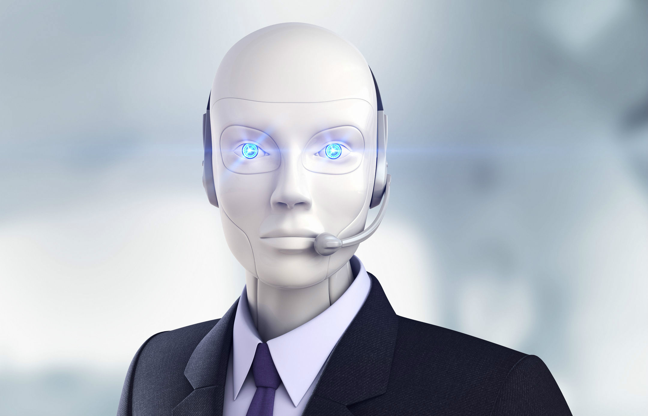 Персональный искусственный интеллект. Робот с искусственным интеллектом. Робот человек. Робот менеджер. Лицо робота.