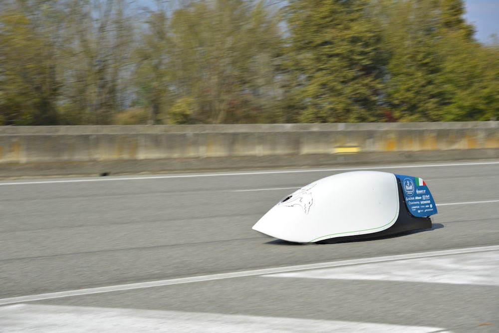 Cerberus on track during the Hour Record, Balocco, 18/10/2025