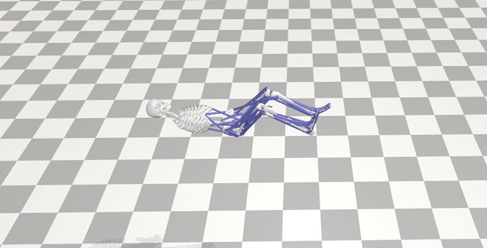 Analysis of a system on OpenSim