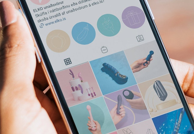 Elko unaðsvörur á instagram