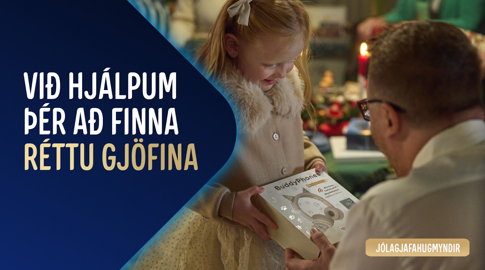 Jólagjafahugmyndir BuddyPhones