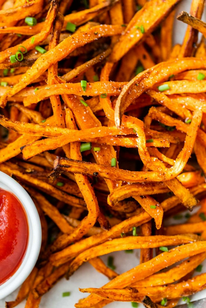 Crispy Air Fryer Sweet Potato Fries 683x1024