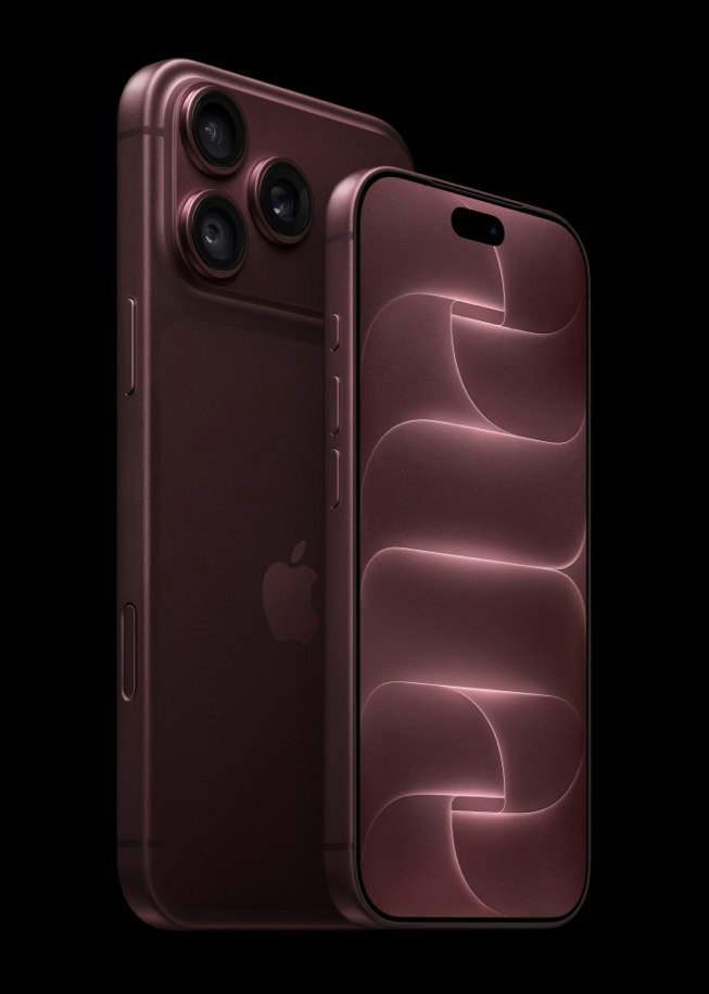 iPhone 18 Pro og iPhone 18 Pro Max í Burgundy lit