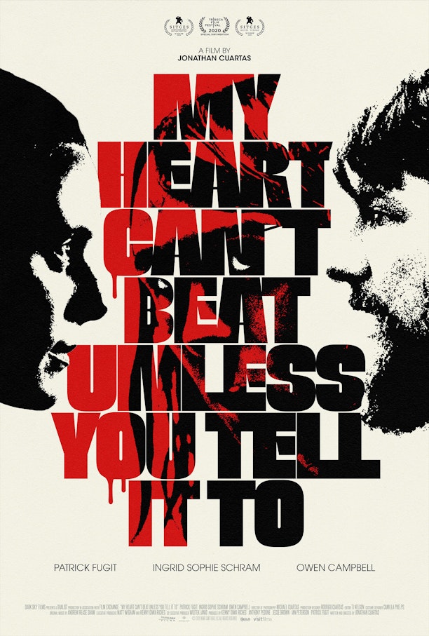 One-sheet poster for My Heart Can't Beat Unless You Tell It To