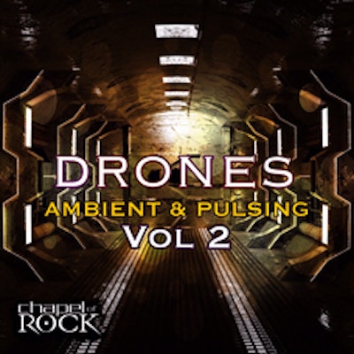 DRONES VOL 2 - AMBIENT & PULSING (album cover)