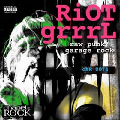 RIOT GRRRL - RAW PUNK / GARAGE ROCK (album cover)