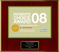 Patients’ Choice Award 2008