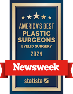 Newsweek America's Best Plastic Surgeons - Eyelid Surgery - 2024